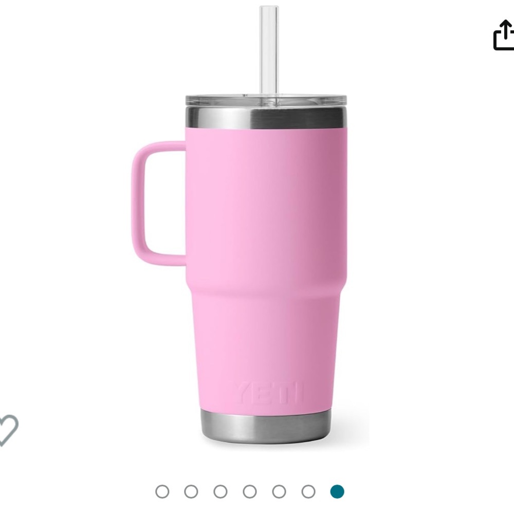 YETI 25 oz. Rambler Mug with Straw Lid